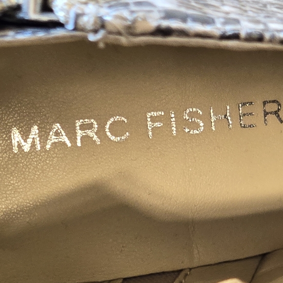 NWOT Marc Fisher Snakeskin Leather Ankle Boots Women's Size 6.5M - Picture 5 of 10